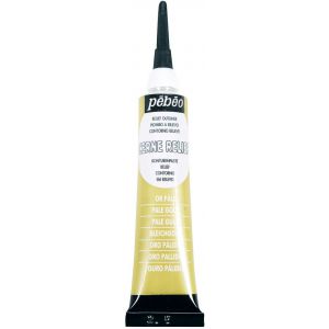 Konturówka do szkła/ceramiki Pebeo Cerne Relief 20ml, Złota/Pale Gold
